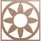Ekena Millwork Blume Wood Fretwork Pierced Ceiling Medallion, Wood (Paint Grade), 36"OD x 12 1/2"ID x 3/8"T CMWP36X36X0375BLMF - alternate 1